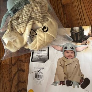 Disney Baby Yoda Costume - Green and Tan